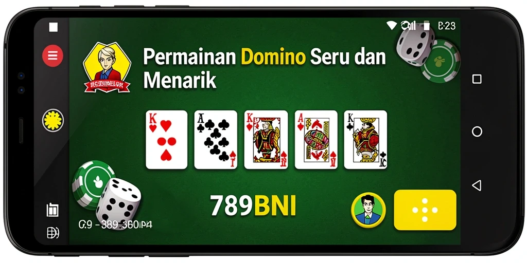 Screenshot gameplay 789BNI yang menampilkan keseruan permainan Domino.