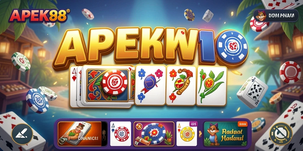 Screenshot APEK88 menampilkan gameplay Domino yang menarik dan interaktif.