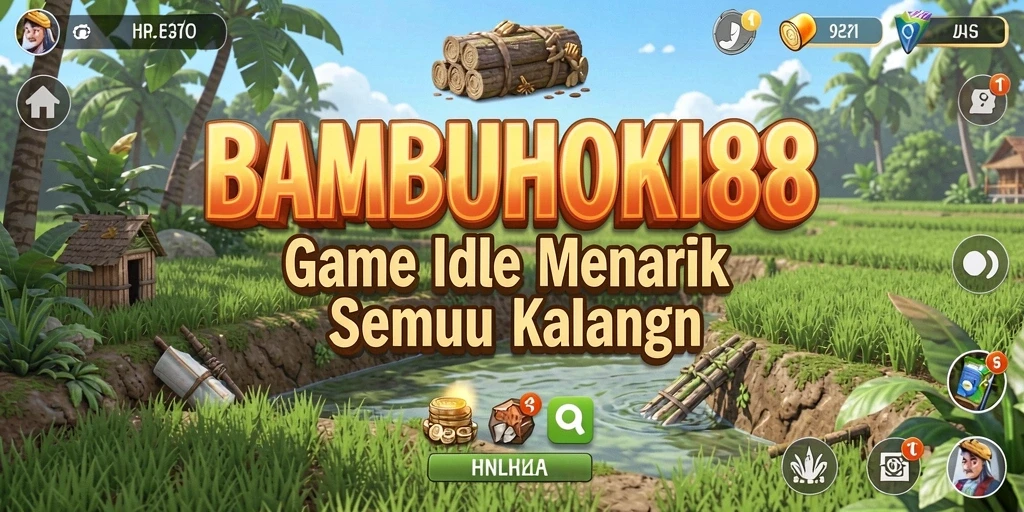 Tampilan gameplay <strong>BAMBUHOKI88</strong> yang menarik dalam suasana Idle.