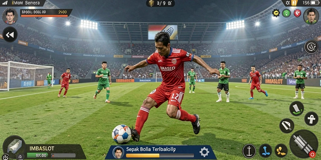 Tampilan gameplay IMBASLOT yang mendebarkan dan realistis.