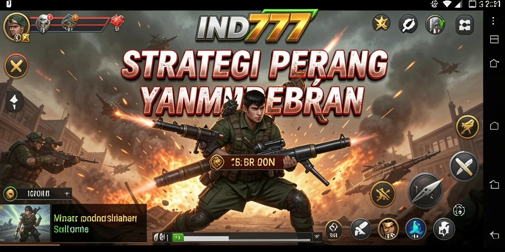 Tampilan menarik dari gameplay strategis IND777 yang mendebarkan.