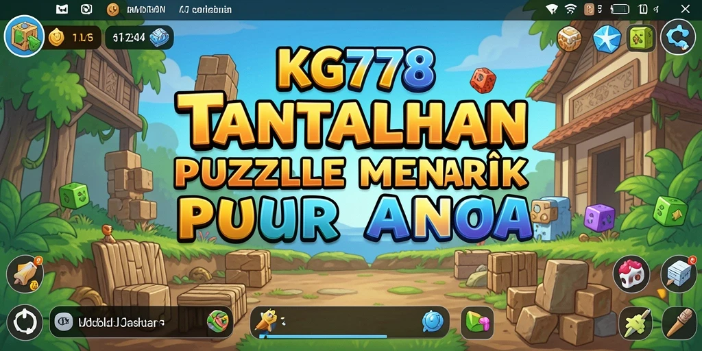 Screenshot utama KG778 menampilkan gameplay Puzzle yang mengasyikkan.