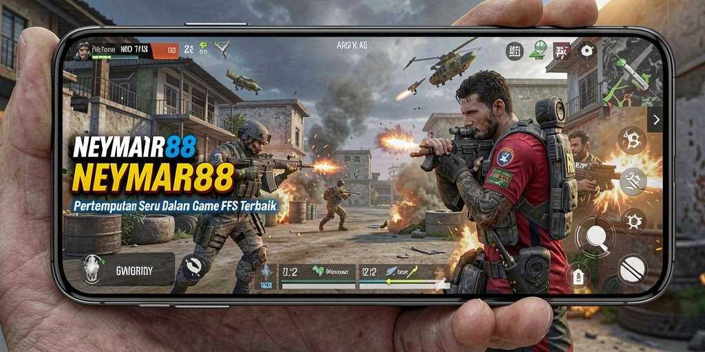 Gameplay menegangkan dari NEYMAR88 dalam pertempuran FPS.