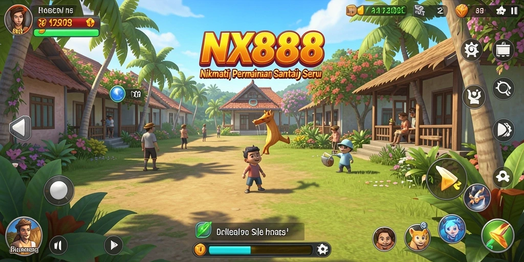 Tangkapan layar gameplay NX888 yang menampilkan keseruan permainan Casual.