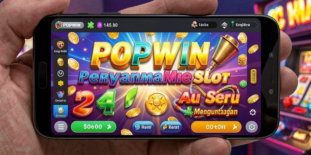 Screenshot gameplay POPWIN dengan tampilan slot yang menarik.