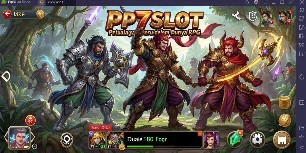 Tampilan gameplay menawan dalam PP7SLOT yang memperlihatkan pertarungan seru.