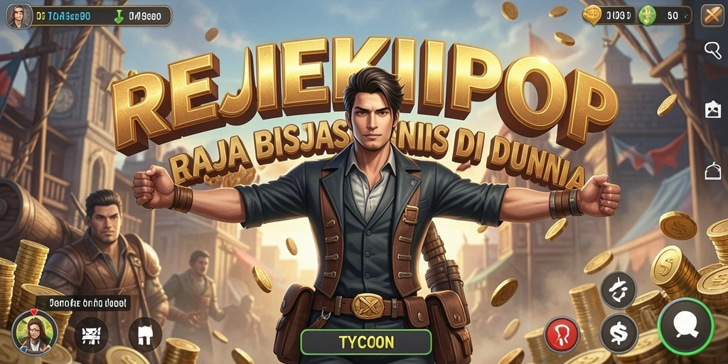 Tampilan menarik dari gameplay Tycoon di REJEKIPOP.