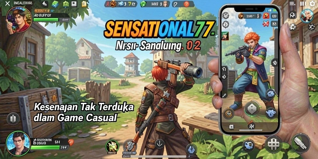 Screenshot SENSATIONAL77 menampilkan gameplay yang seru dan menghibur.