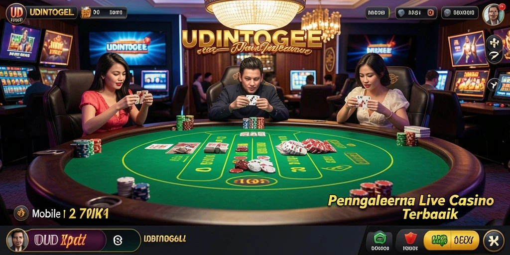Gameplay langsung yang mendebarkan dari UDINTOGEL.